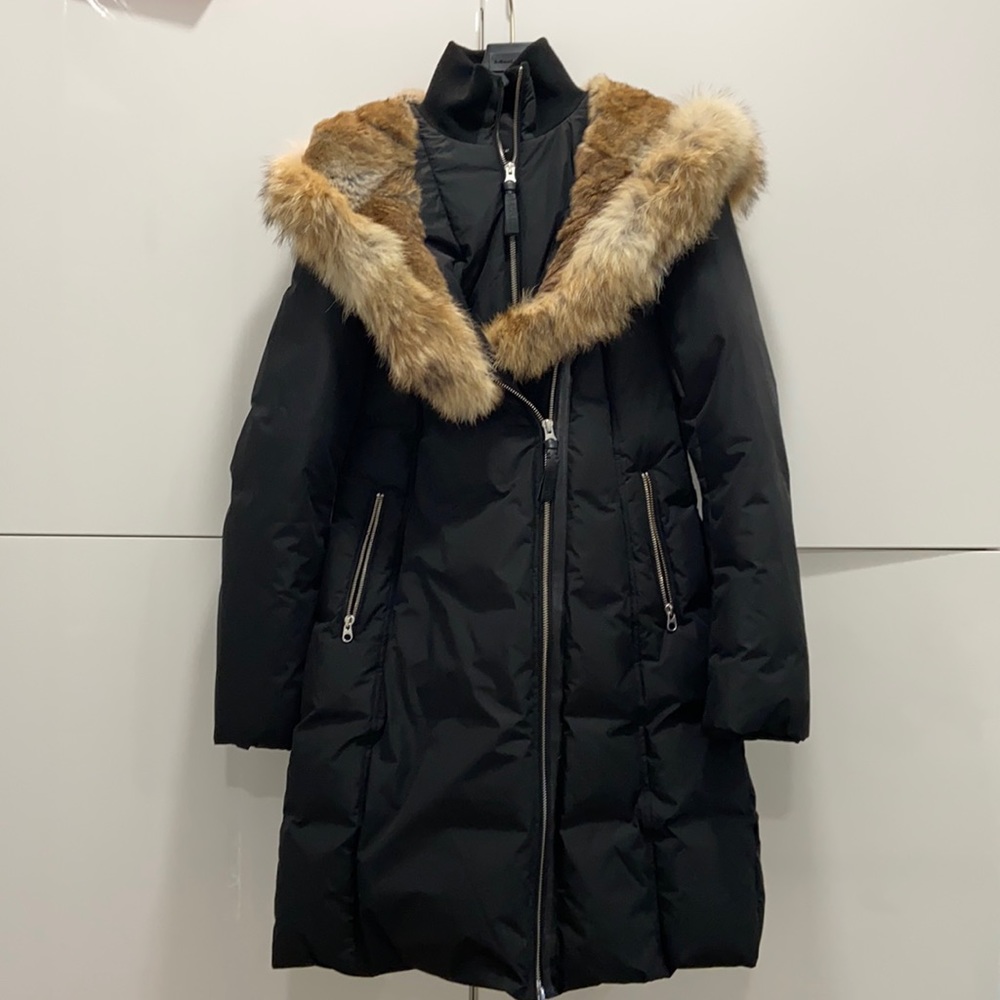 Mackage Black Winter Down Coat Size Small